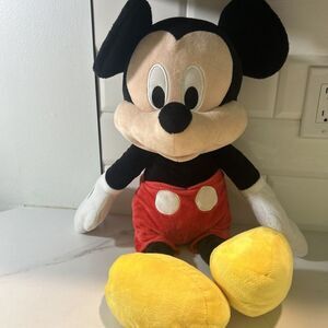 Large Disney Mickey Mouse 18" Plush Stuffed‎ Animal Toy
